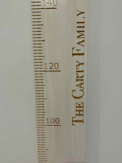 Premium Engraved Height Ruler