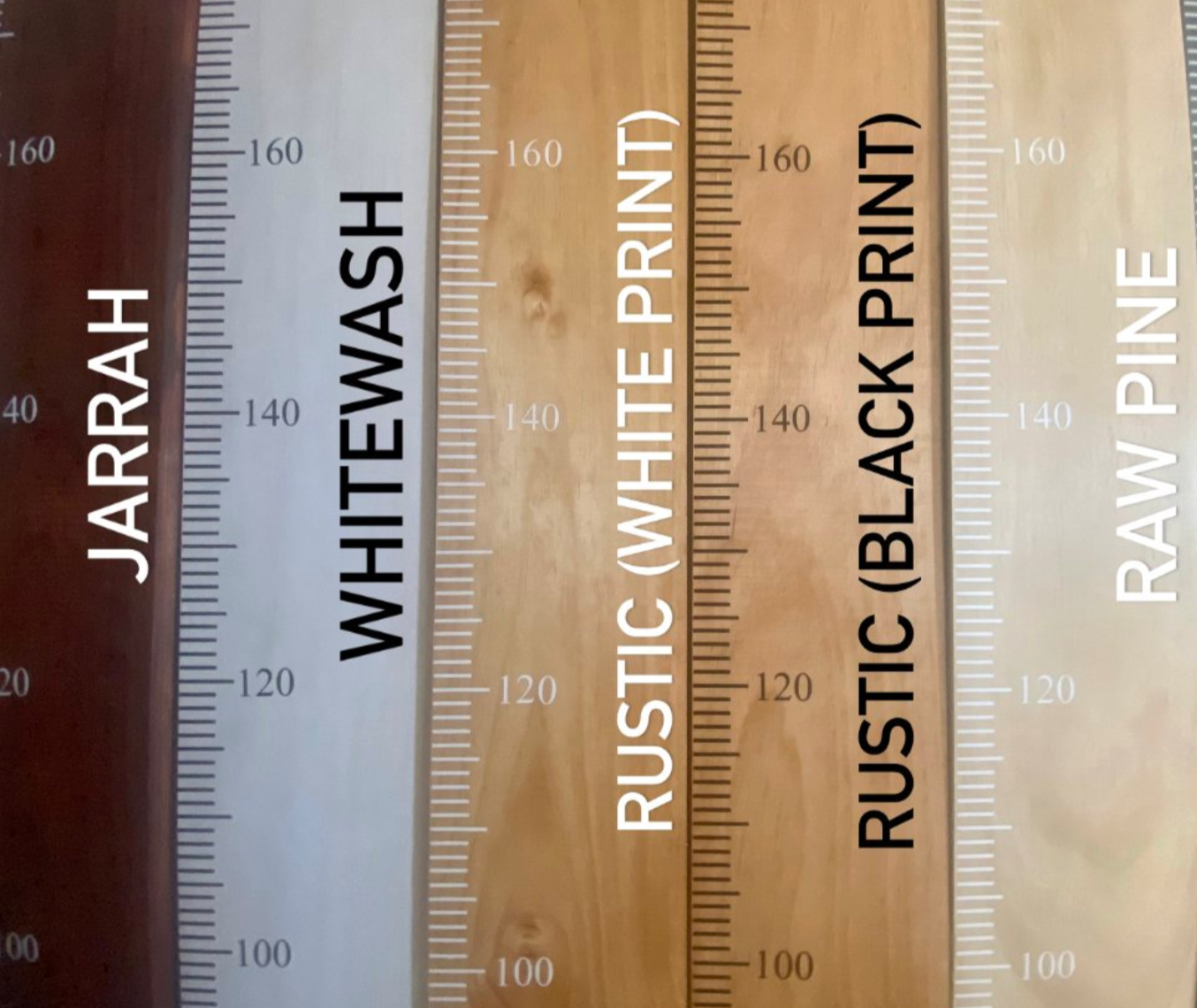 Engraved Vertical Baby Ruler