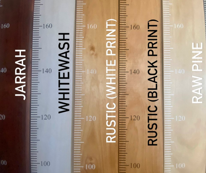 Engraved Horizontal Baby Ruler