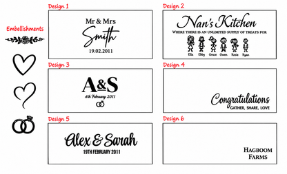 Personalised Charcuterie Board - Large